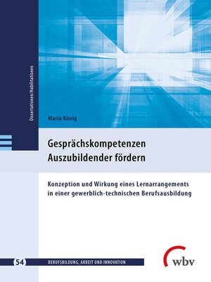 cover image of Gesprächskompetenzen Auszubildender fördern